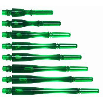 【AA飛鏢專賣店】鏢桿 Fit Shaft Gear Hybrid 塑膠桿(混合) ( Green )