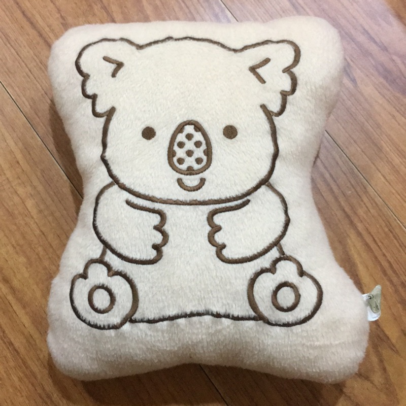 可愛小熊餅乾造型抱枕