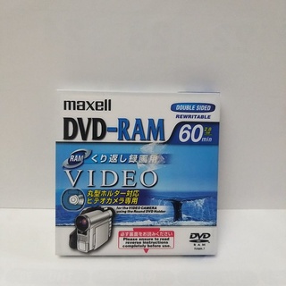 庫存品 maxell DVD-RAM 2.8GB 60min 型號 DRMH60.1P 攝影機用 日本製 現貨 可面交