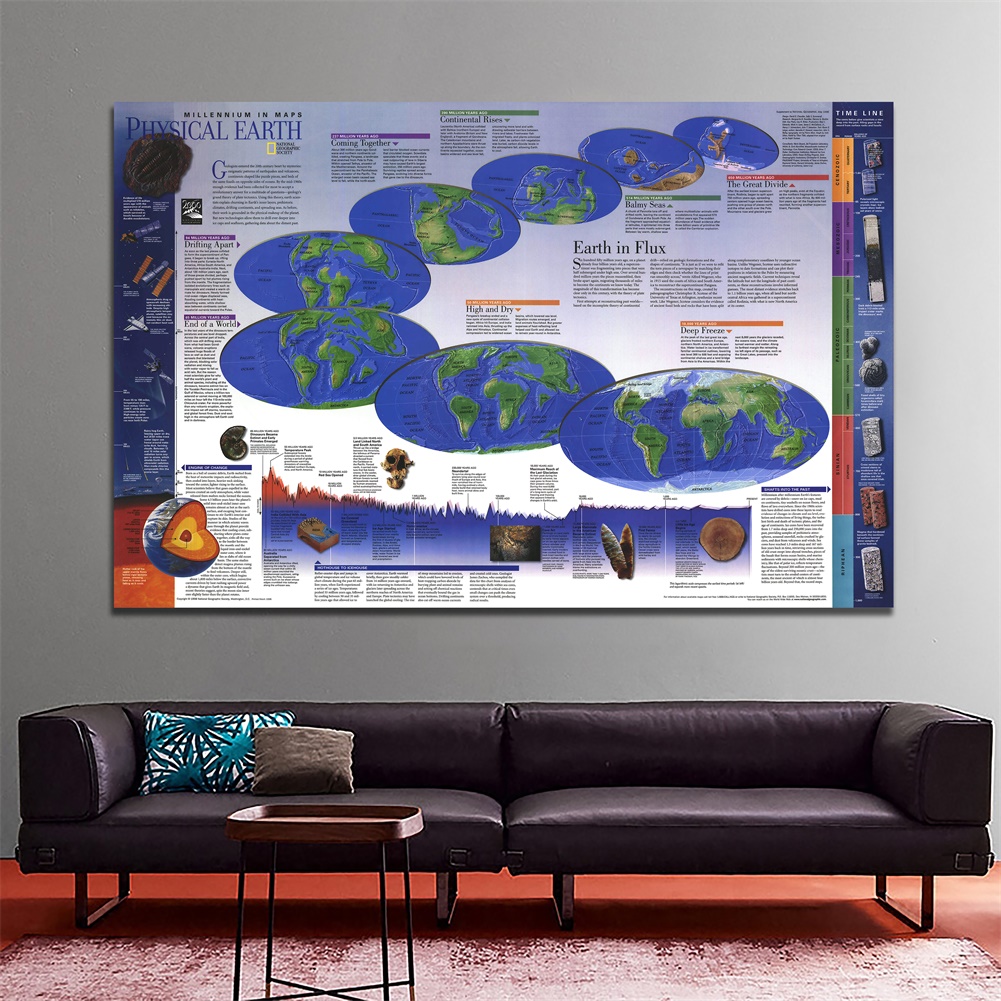 {BEST} 新奇世界地圖 - 地圖海報壁掛掛毯背景布背景印刷牆裝飾