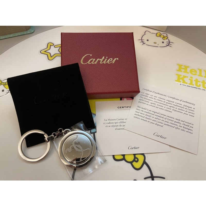 Cartier鑰匙圈（全新附盒）