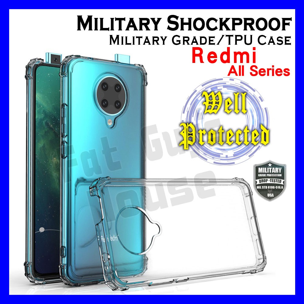 Redmi K40 K30 PRO 10X 5G TPU Shockproof Soft Case