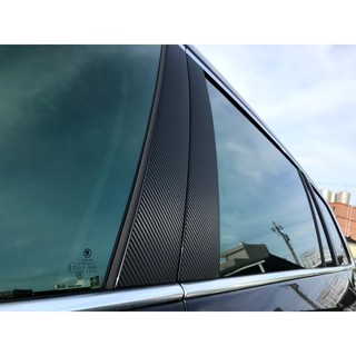 小馬汽車工坊 VW 福斯Tiguan CARBON B柱飾板保護貼 2016~2024年