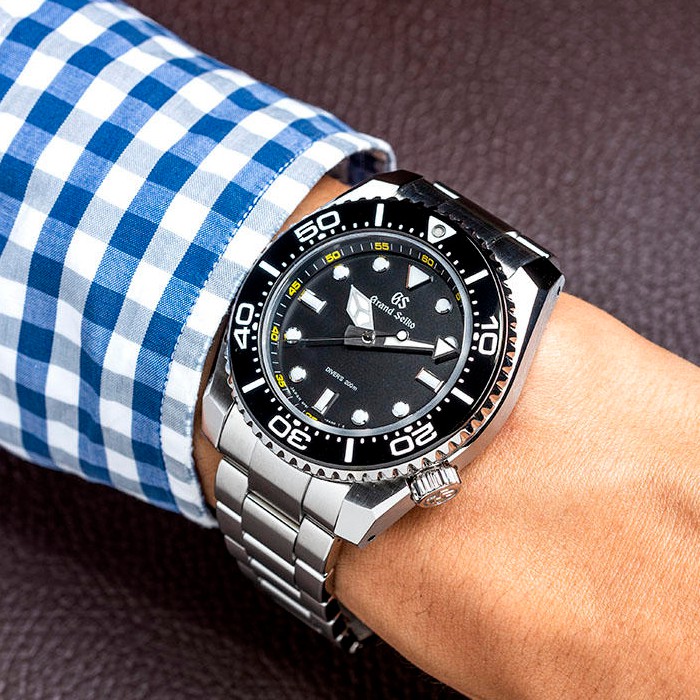 日本原裝正品 Seiko 精工gs Grand Seiko 高耐磁日本製高級精準石英男錶防水sbgx335 蝦皮購物