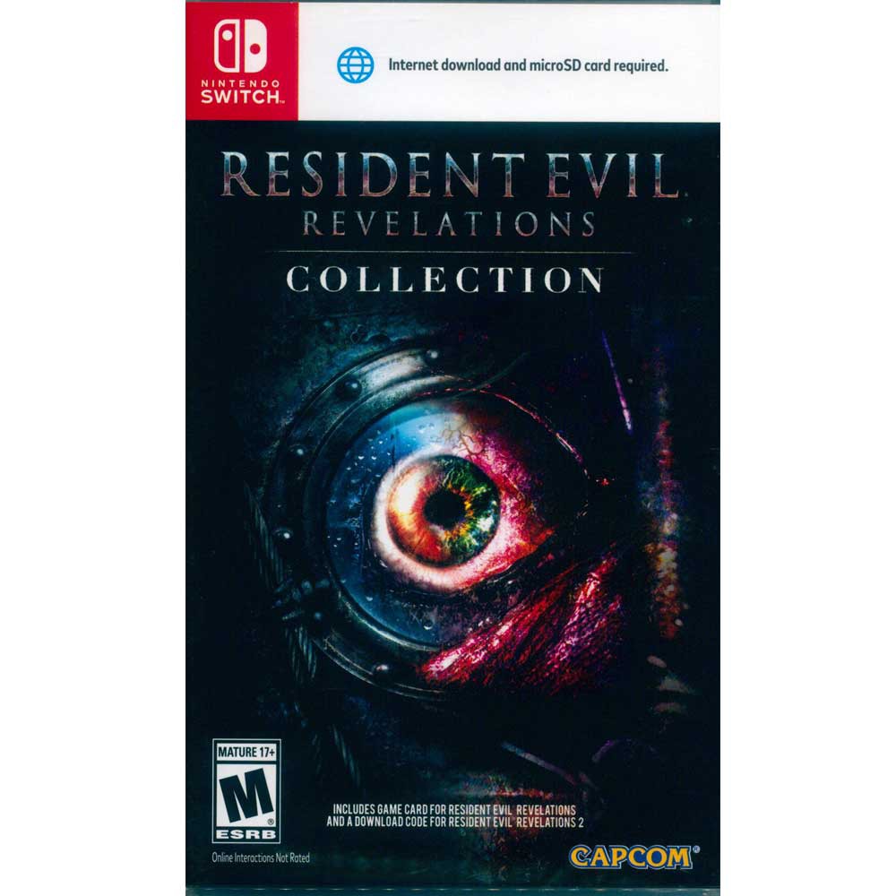 (現貨全新) NS SWITCH 惡靈古堡：啟示 1+2 合輯 中英日文美版 Resident Evil Revela