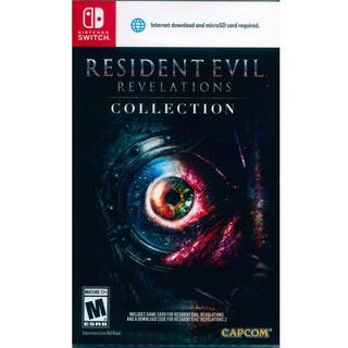 NS SWITCH 惡靈古堡 啟示 1+2合輯中英日文美版Resident Evil【一起玩】(現貨全新)