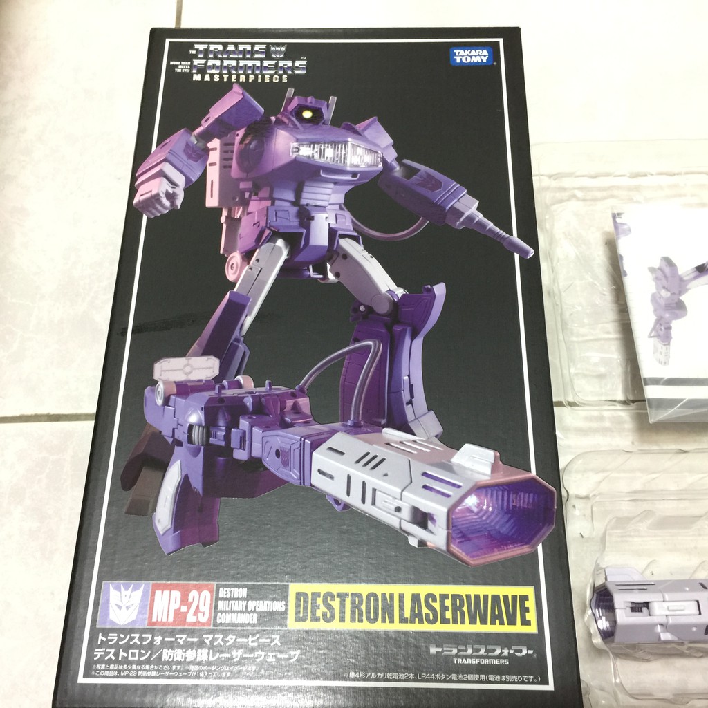 變形金剛 代理版 MP-29 MP29 Shockwave 震波 震盪波 附特典 紀念幣 takara