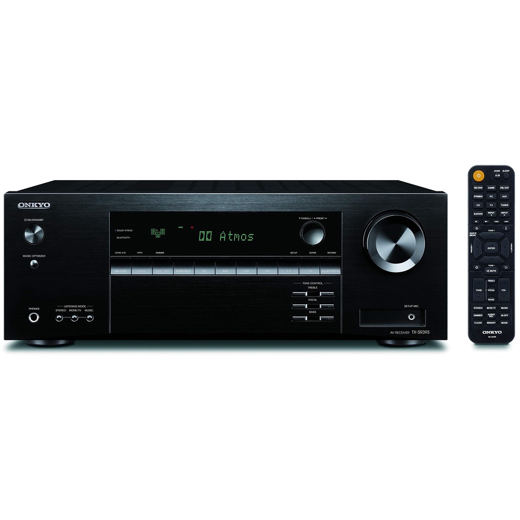 【賽門音響】現貨供應 ONKYO TX-SR393 TX-SR494 5.2/7.2聲道 4K環繞擴大機(公司貨)