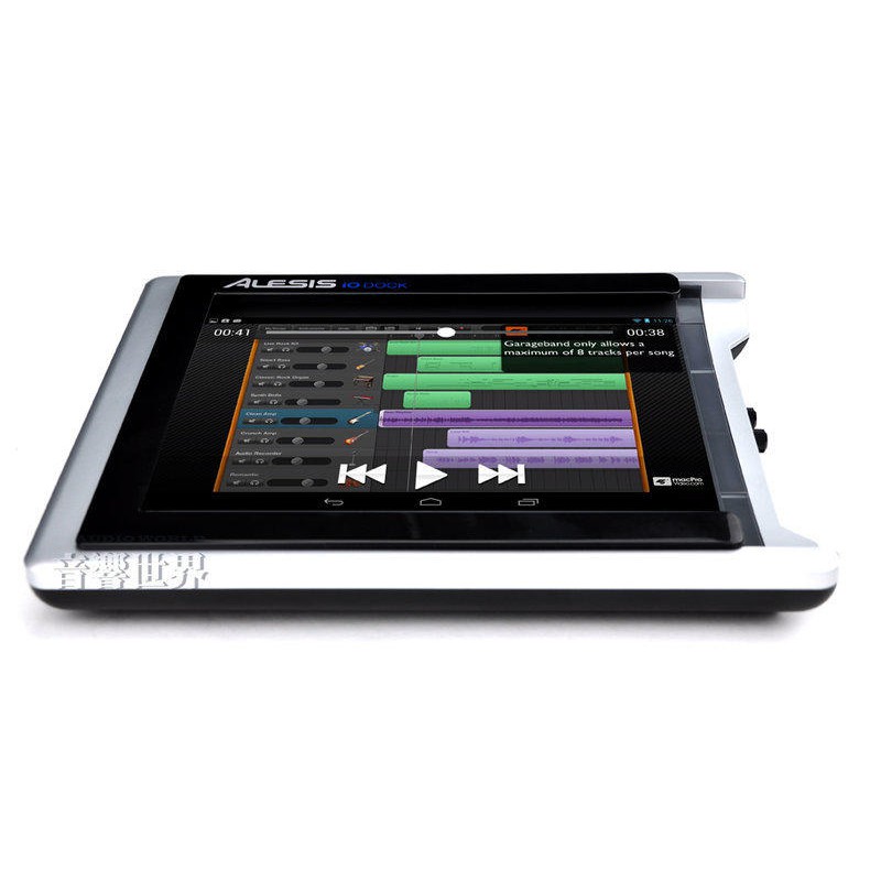 【音響密室】ALESIS iO Dock for iPad &amp; iPad2專業錄音工作站(含稅保固) &lt;5折起出清&gt;