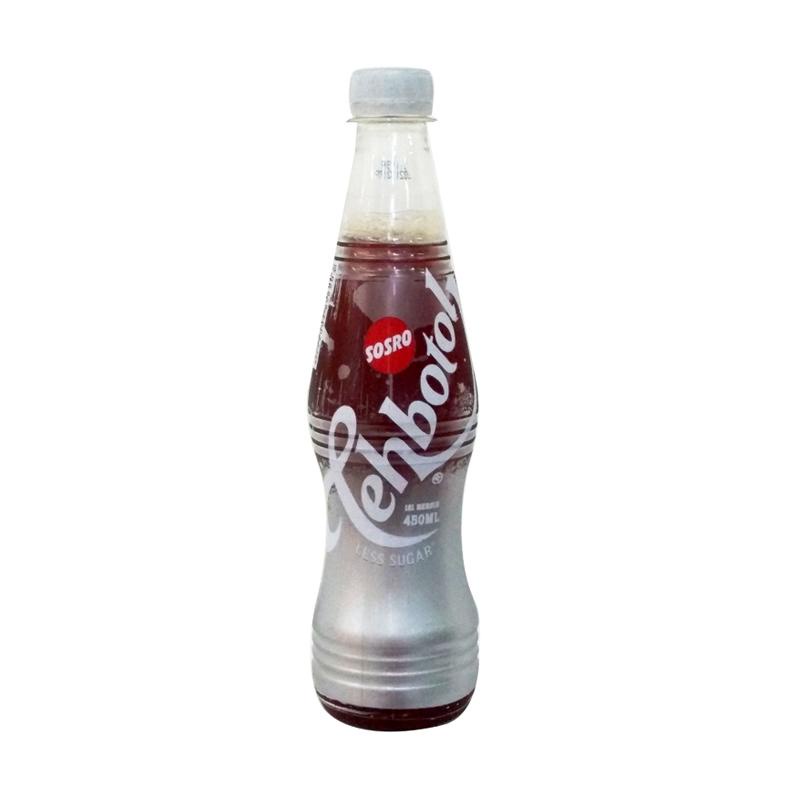 SK MART-【SOSRO】少糖紅茶飲料 Teh Botol Less Sugar 450ml