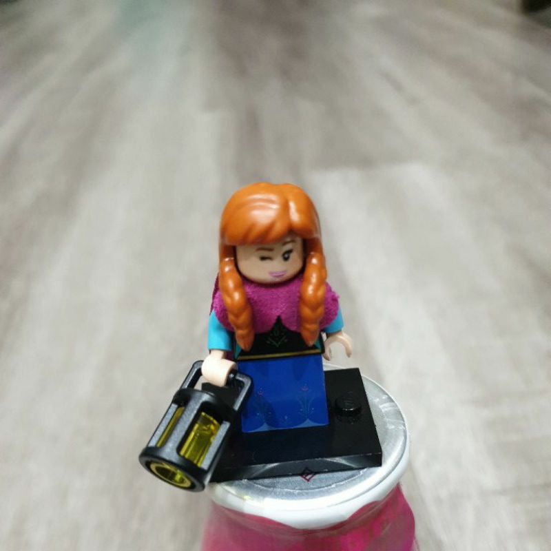 樂高積木LEGO正版 冰雪奇緣 安娜 積木零件 可變換表情