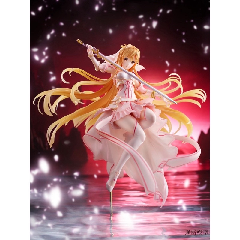 全新現貨 WAVE 刀劍神域 創世神史提西亞 亞絲娜 1/7 PVC