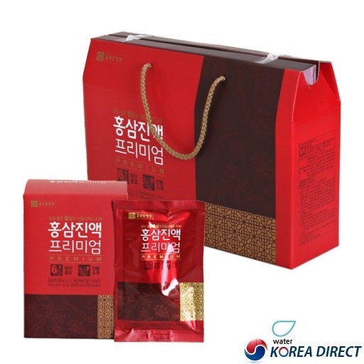 韓國直送 鐘根堂 6年根紅蔘Premium 精華濃縮液禮盒 50mLx30入