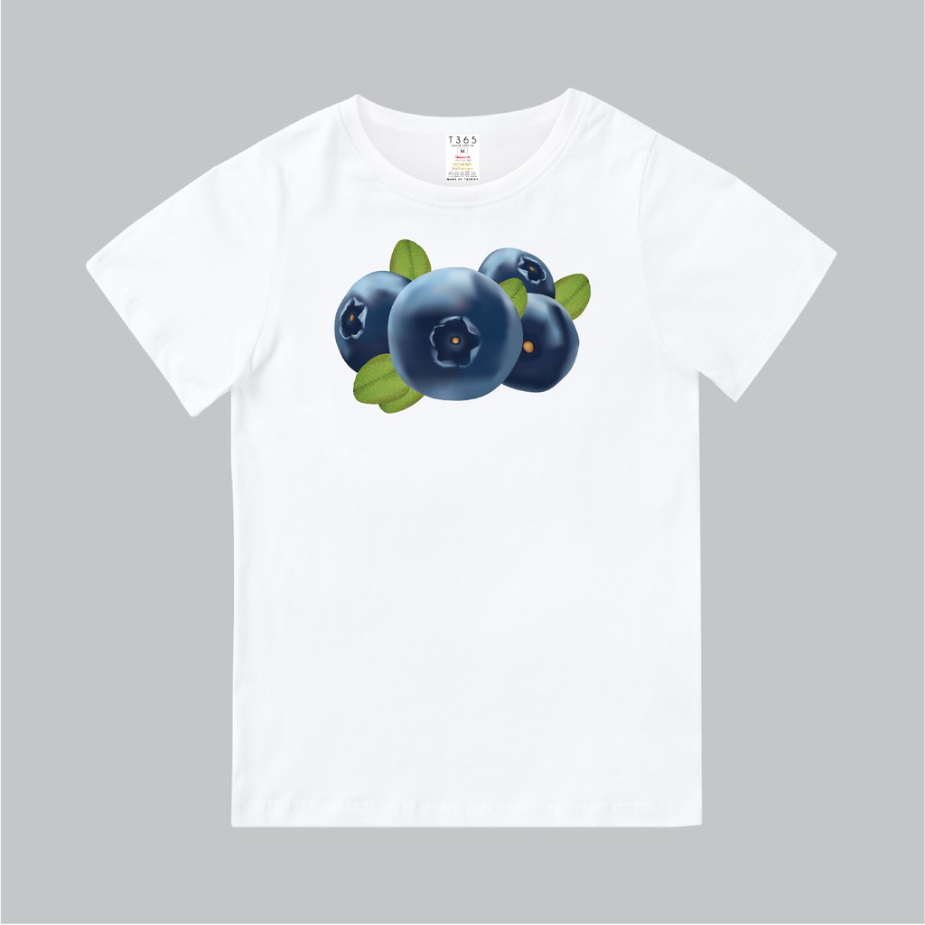 T365 MIT 親子裝 T恤 童裝 情侶裝 T-shirt 短T 水果 FRUIT 藍莓 blueberry