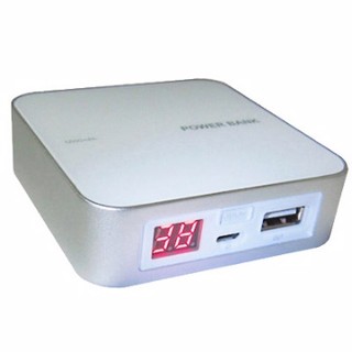 全新 VIO 行動電源 X-6600(6600mAh) 鋁合金高級邊框 (LED電量數字顯示,雙電流輸出)