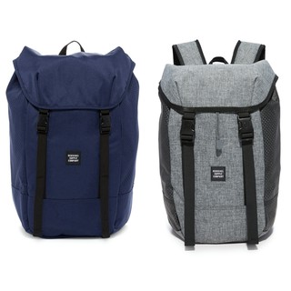 Herschel Iona 高階 Aspect 黑色 灰黑 側邊 網布 筆電層 帆布 大容量 後揹包 男生 揹包 現貨