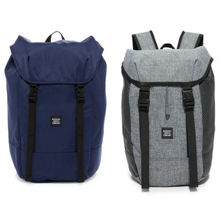 Herschel Iona 高階 Aspect 黑色 灰黑 側邊 網布 筆電層 帆布 大容量 後背包 男生 背包 現貨