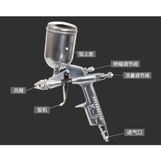 k3噴槍噴漆槍 油漆噴漆槍 彩繪修補噴槍迷你型修補槍 小型噴漆槍 彩繪槍