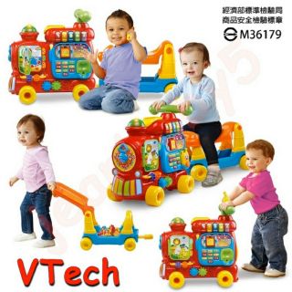 (已售出) VTech歡樂積木學習車(四合一小火車)