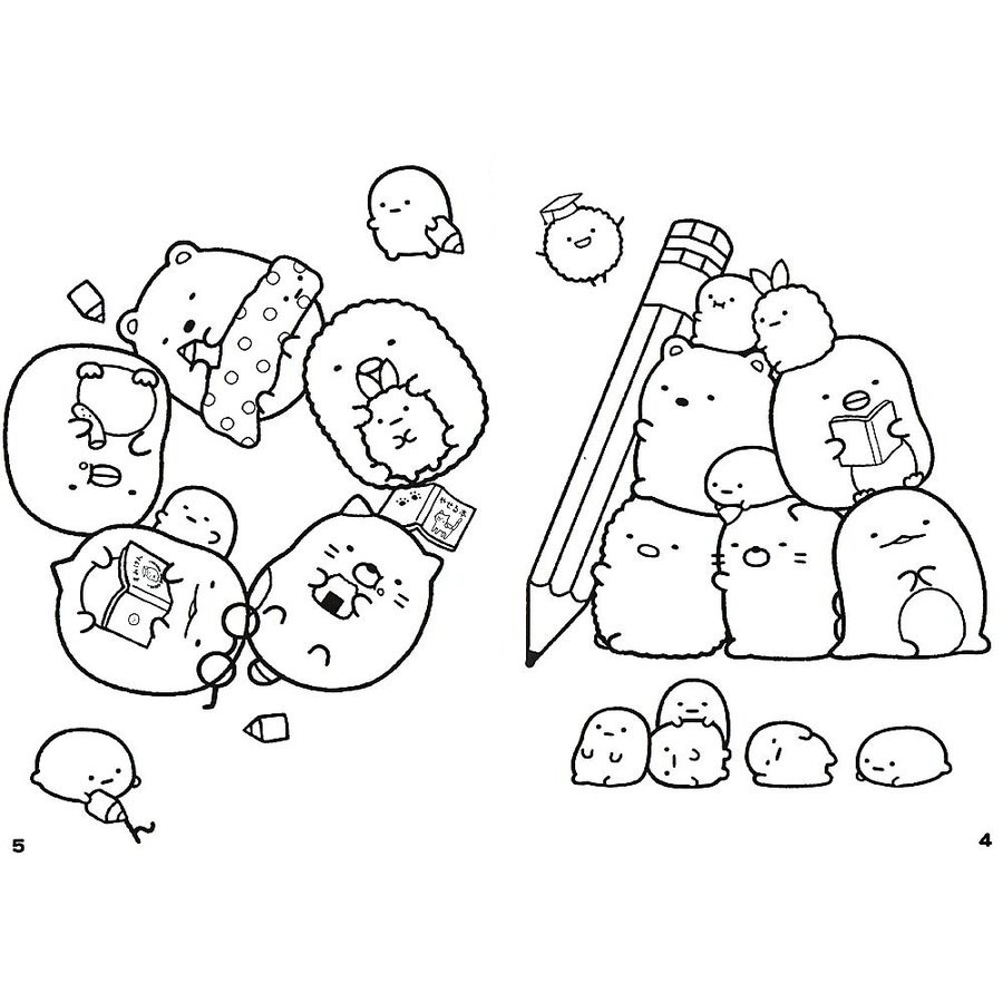 現貨 Coco馬日本代購 San X 角落生物角落小夥伴畫畫本塗鴉本繪畫本著色本b5 蝦皮購物