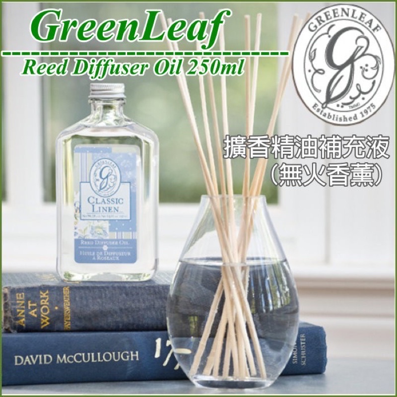 美國 Greenleaf 擴香精油補充瓶