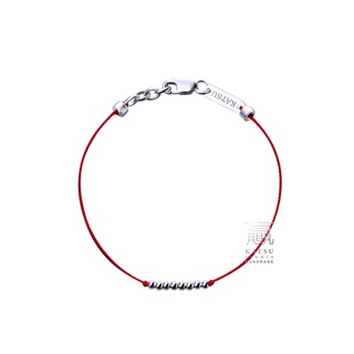 手工訂製【KATSU贏】Dream Bracelet8顆圓球銀珠手鏈 熱銷款 Redline 紅繩 紅繩手鍊 母親節禮物