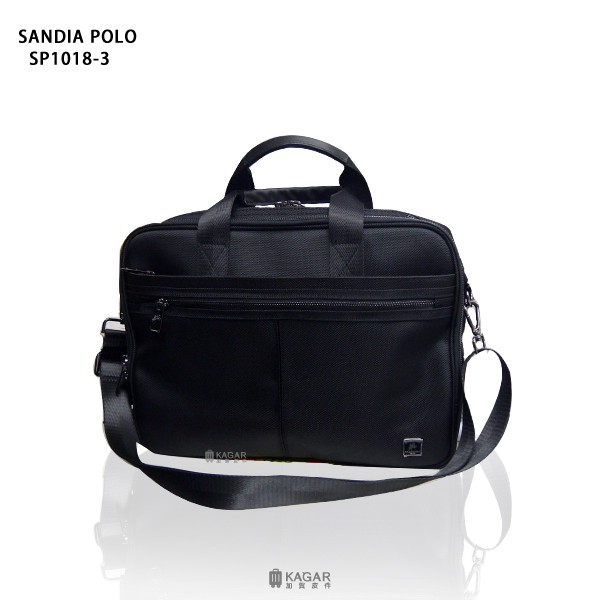 SANDIA POLO 聖地亞 商務 紳士必備 側背包 手提包 公事包 SP1018-3 加賀皮件