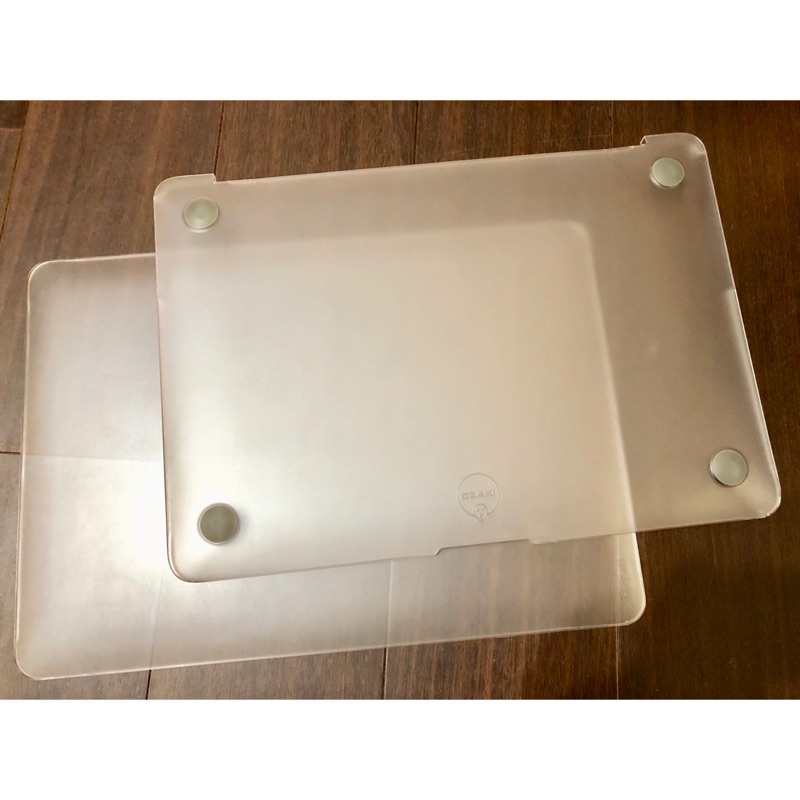 ［二手9成新 5折售💥］Ozaki MacBook Air 13吋 透明霧面 保護殼 公司貨