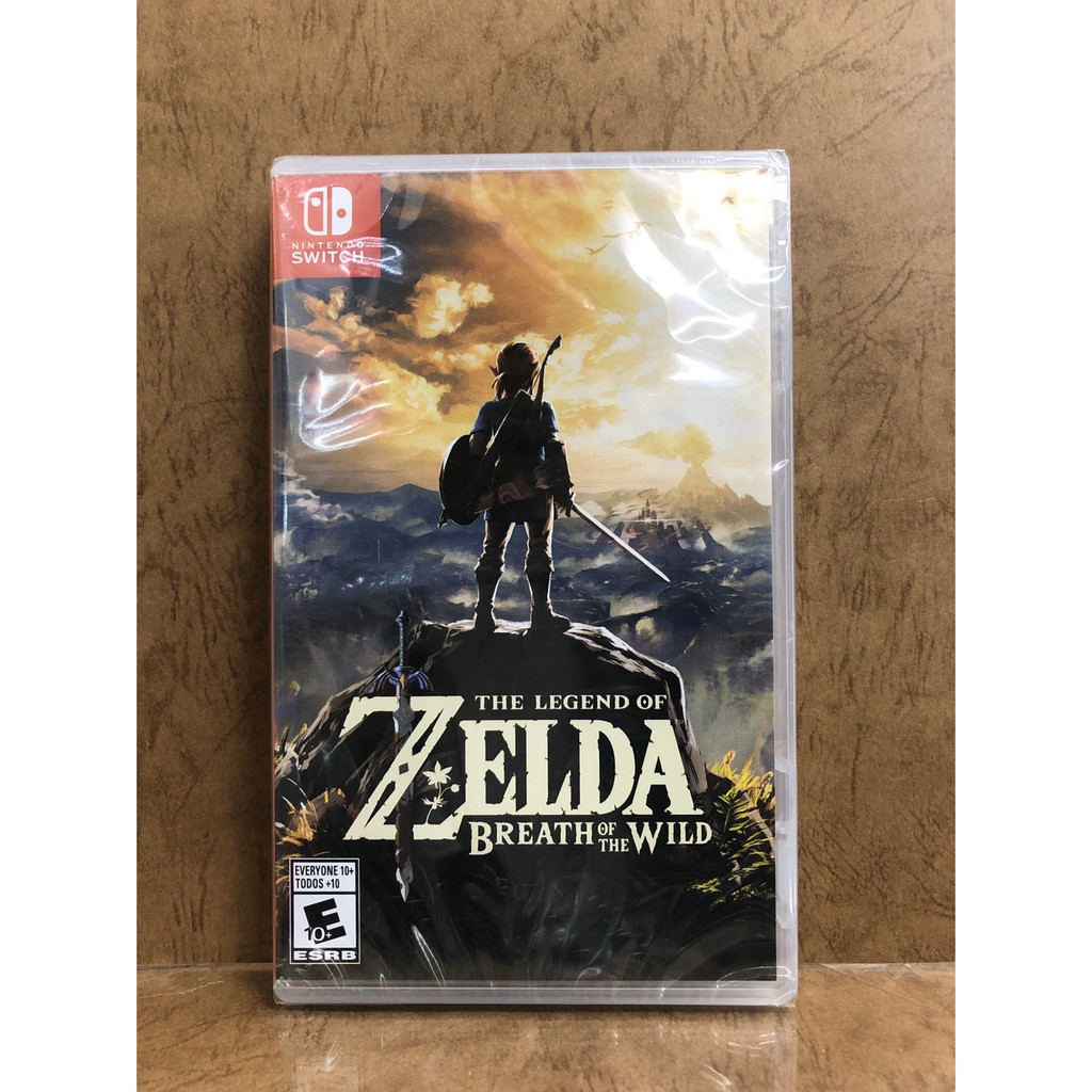 玩具廚餘桶zelda 薩爾達傳說曠野之息全新美版中文ns 任天堂switch 遊戲片 蝦皮購物