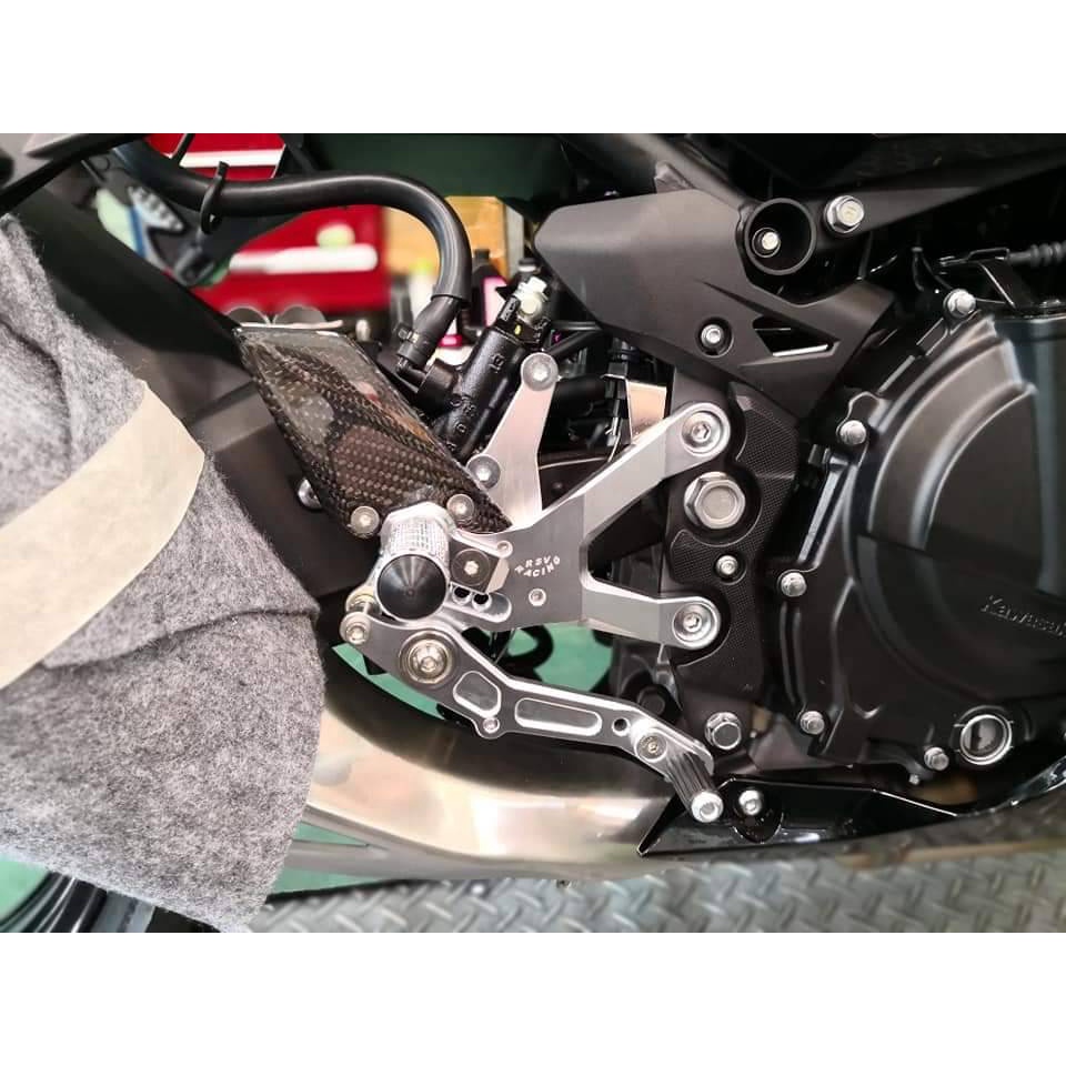 【泰格重車】RSV RACING KAWASAKI NINJA400 18~22 後移腳踏競技版 腳踏後移