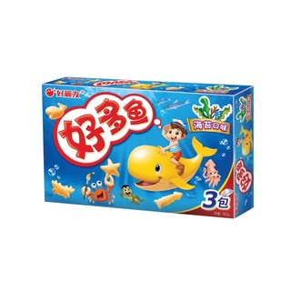 韓國好麗友。好多魚餅乾（海苔/烤蝦/烤雞）90g/盒