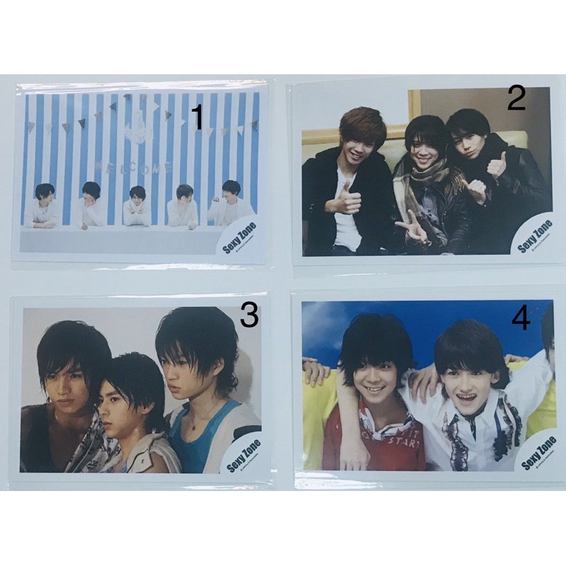 現貨shop照片 15 Sexy Zone 佐藤勝利中島健人菊池風磨松島聰瑪莉 蝦皮購物