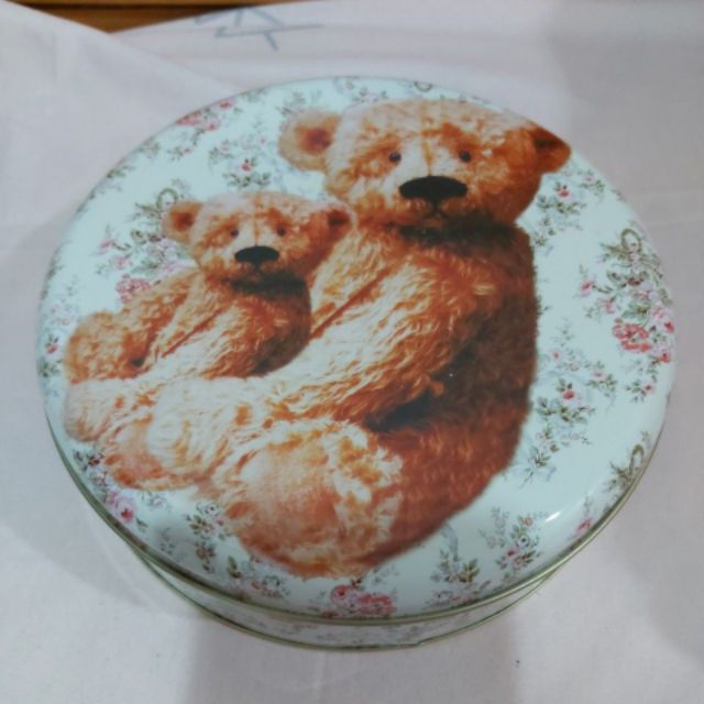 Jenny bakery 珍妮曲奇 聰明小熊 餅乾空盒