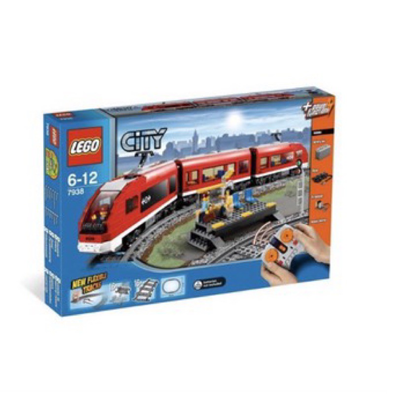 LEGO 7938絕版火車微盒損