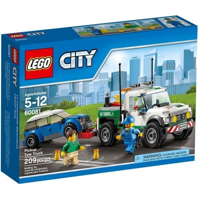 ［BrickHouse] LEGO 樂高 CITY 城市系列 60081 道路救援拖車