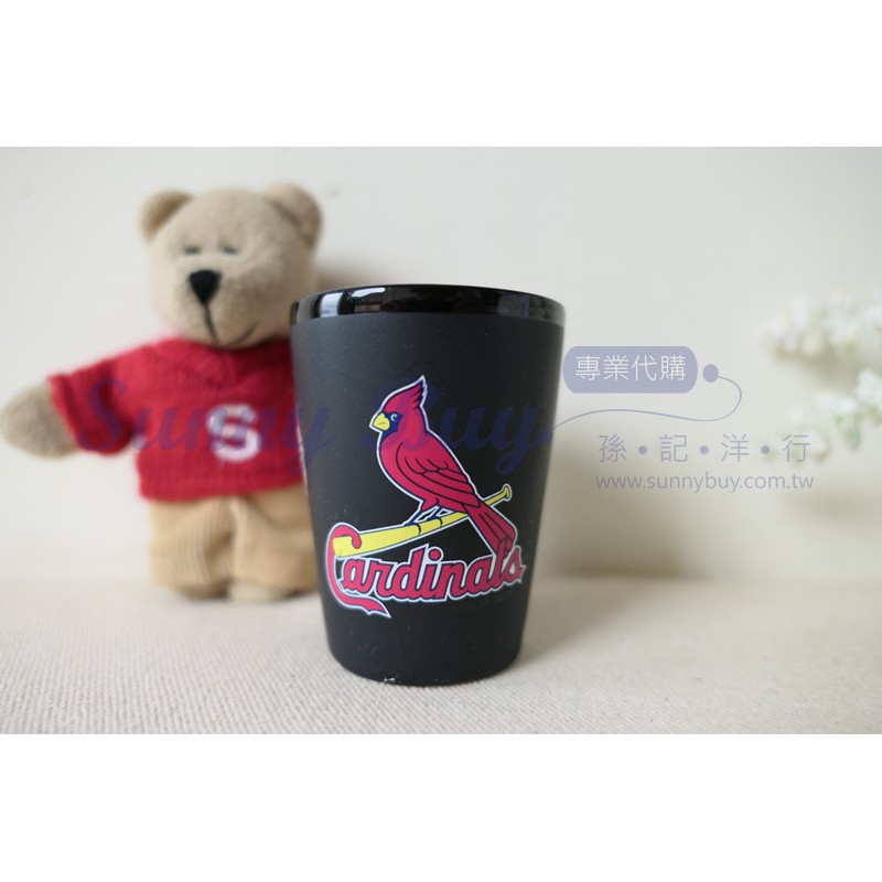 【Sunny Buy】◎現貨◎ 美國大聯盟 MLB 紅雀隊 Cardinals 3D彩色玻璃杯 2oz