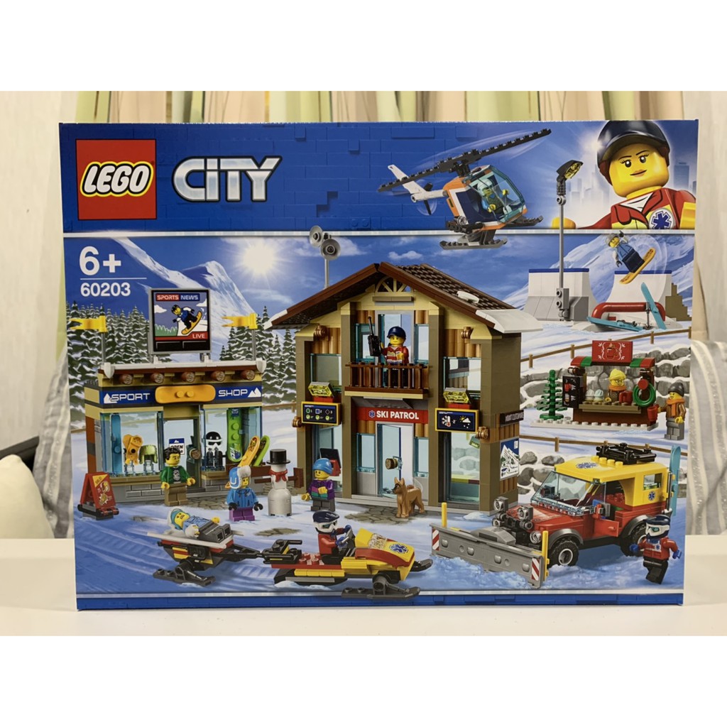 ★董仔樂高★ LEGO 60203 城市 CITY 滑雪渡假村 全新現貨