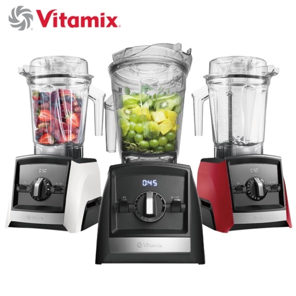 美國Vitamix 超跑級全食物調理機Ascent領航者A2500i-經典白-陳月卿推薦