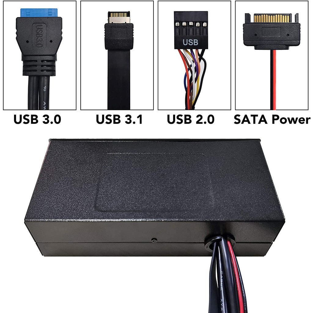 USB 3.1フロントパネル USB3.1Gen2フロントパネル10GオプティカルドライブUSB3.0 2.0 Type-CType-Eパネル  通販