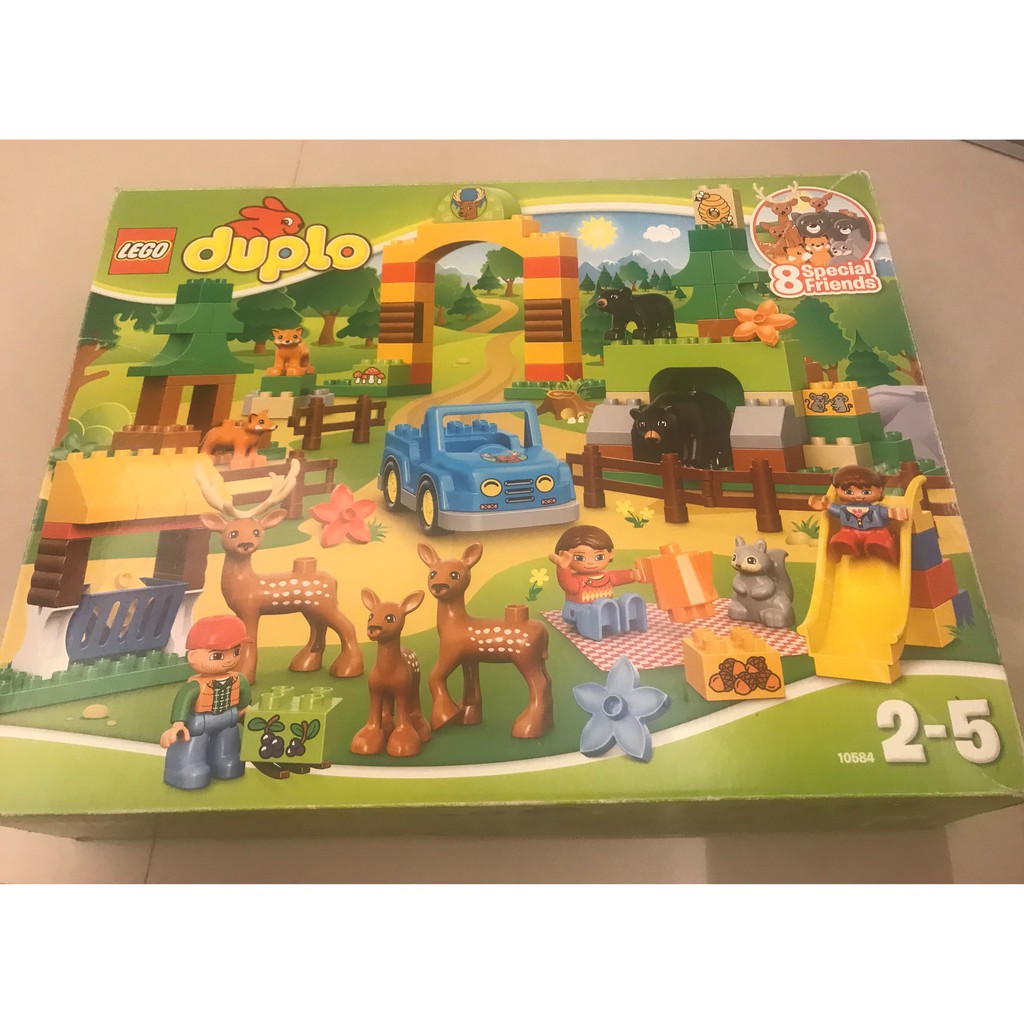 Lego duplo 動物園10584(二手)