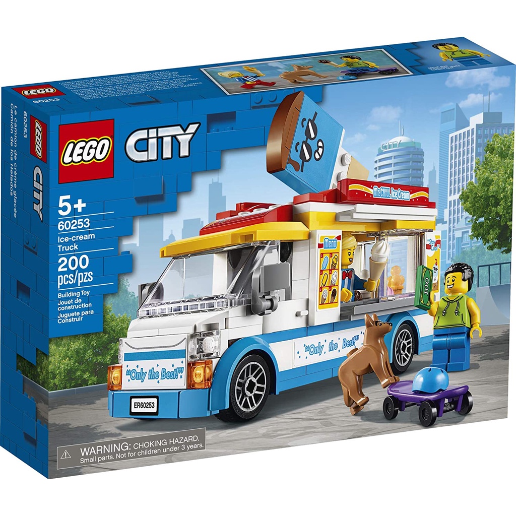 **LEGO** 正版樂高60253 City系列 冰淇淋車 全新未拆 現貨