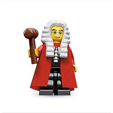 LEGO 樂高 9代 人偶包 10號 法官 全新 71000 minifigures seaeon 9 九代