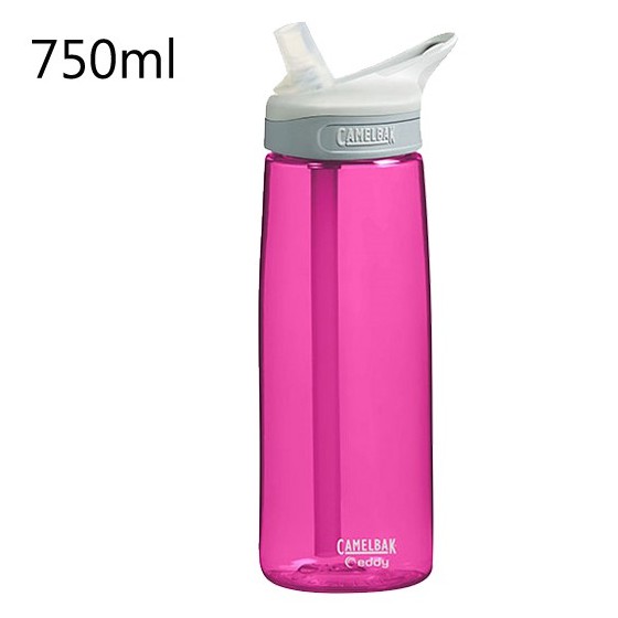 CAMELBAK 美國 Eddy 多水吸管水瓶 750ml 桃紅 CB53358 防漏水壺 綠野山房