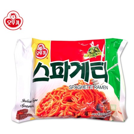 韓國 不倒翁 ottogi 番茄義大利麵 150g spaghetti ramen 馬克定食