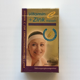 喜美鋅 緩釋腸溶膠囊 60粒 C+Zn 德國進口