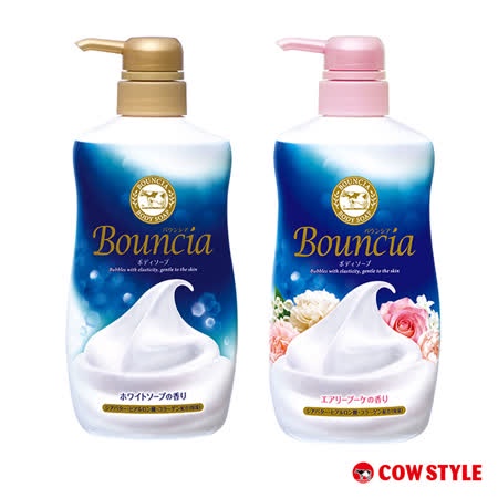 日本 【COW牛乳石鹼】 Bouncia美肌保濕沐浴乳500ml