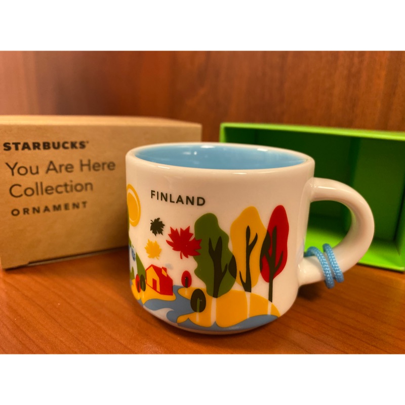 《星巴克代購》Starbucks 芬蘭 丹麥 國家 城市杯 YAH 小杯