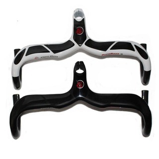 飛馬單車 馬牌一體式碳纖維彎把一體把 肌肉把 把型類式Cinelli RAM2飛機把T800日本進口碳纖維布高壓一體成型