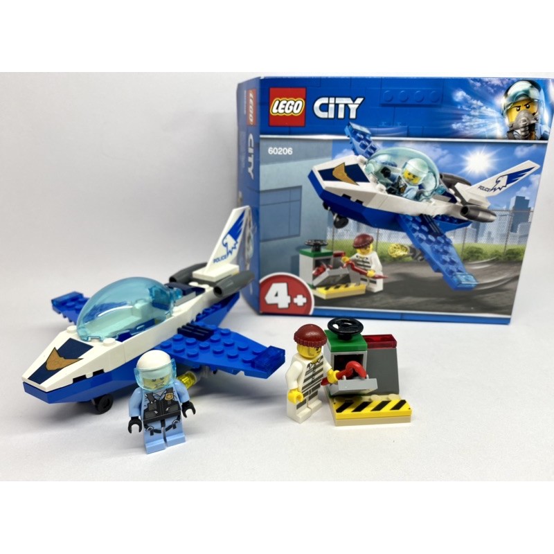 正版 LEGO City 城市運輸系列 60206 航機巡邏機