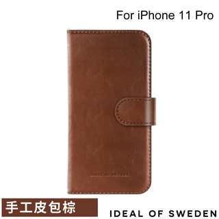 [福利品] 正版公司貨 IDEAL OF SWEDEN 北歐時尚瑞典流行磁吸手工皮包 iPhone 11 Pro